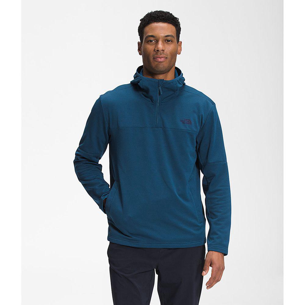 The North Face Wayroute Pullover Ανδρικα Φούτερ Hoodie - Μπλε (LQJF04761)